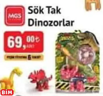 MGS SÖK TAK DİNOZORLAR MGS SÖK TAK DİNOZORLAR